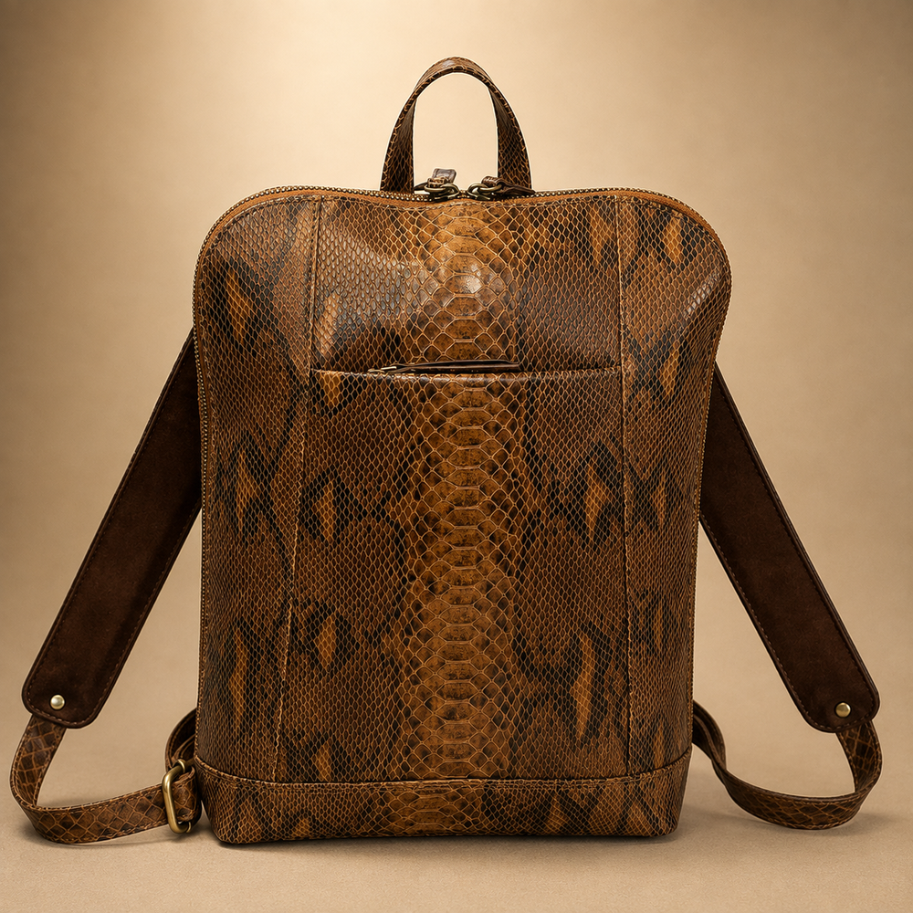 The Cognac Nomad Backpack - Dark Espresso
